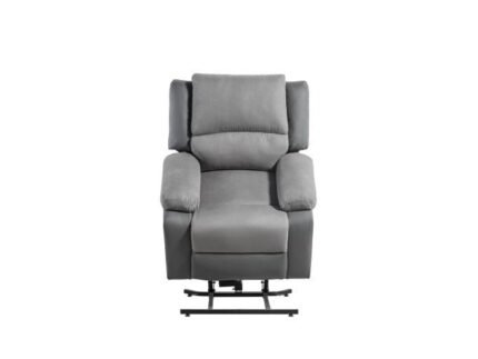 Fauteuil de relaxation 9121 électrique et releveur en microfibre et simili - Meublei