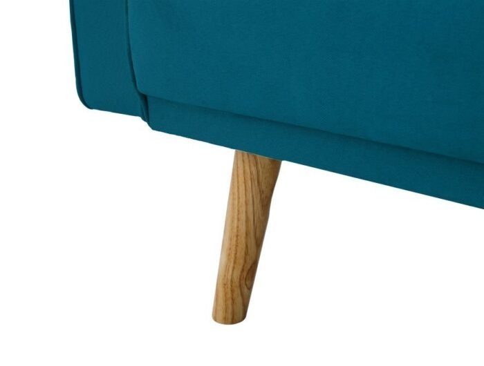 Canapé droit DIANA  avec 3 places scandinave convertible en tissu - Meublei