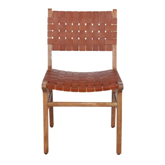 Chaise en Similicuir Delyce - Style Scandinave - Meublei