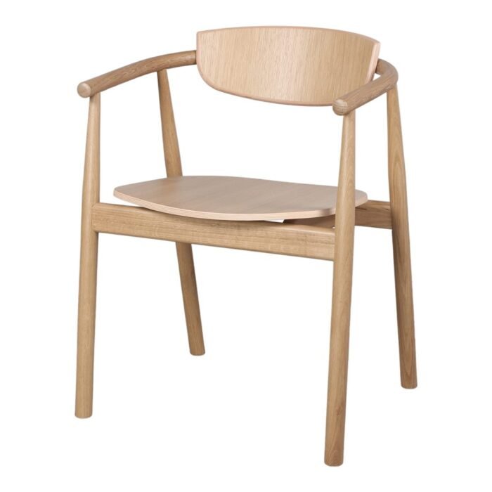 Chaise Denis en Bois: Élégance Contemporaine et Durabilité Naturelle - Meublei