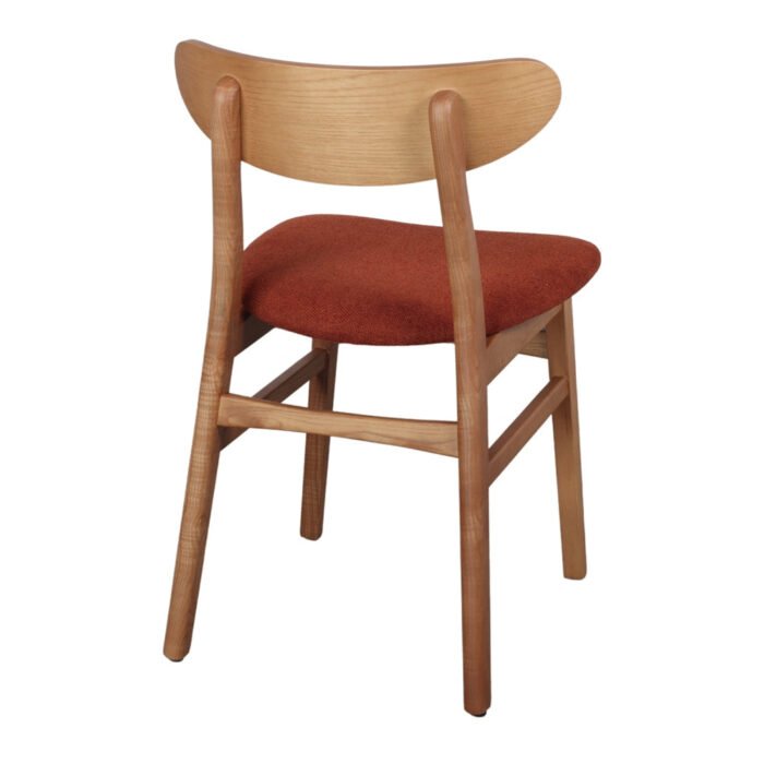 Chaise Muriel en Bois: Élégance Nordique avec Assise Rembourrée - Meublei