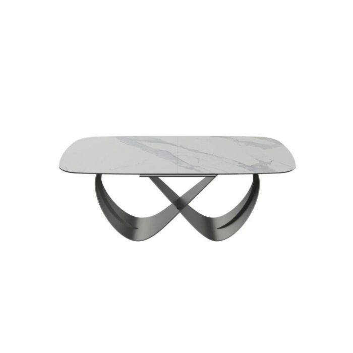 La table de salle à manger extensible Lina : un design moderne et fonctionnel pour des moments conviviaux - Meublei