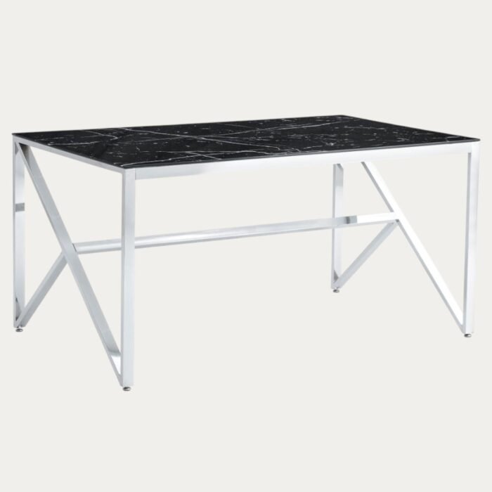 Table a manger pieds métallique - Meublei