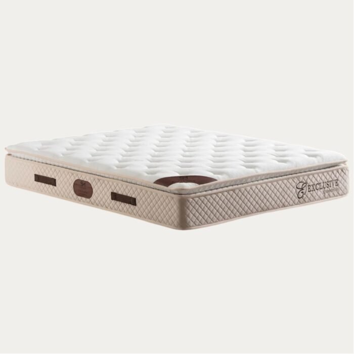 Matelas Exclusif Luxe – Ressorts Ensachés et Surmatelas Intégré - Meublei