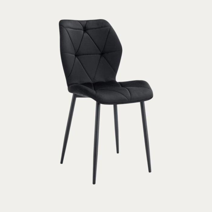 Chaise avec Piétement Doré ou Métal Noir - Meublei