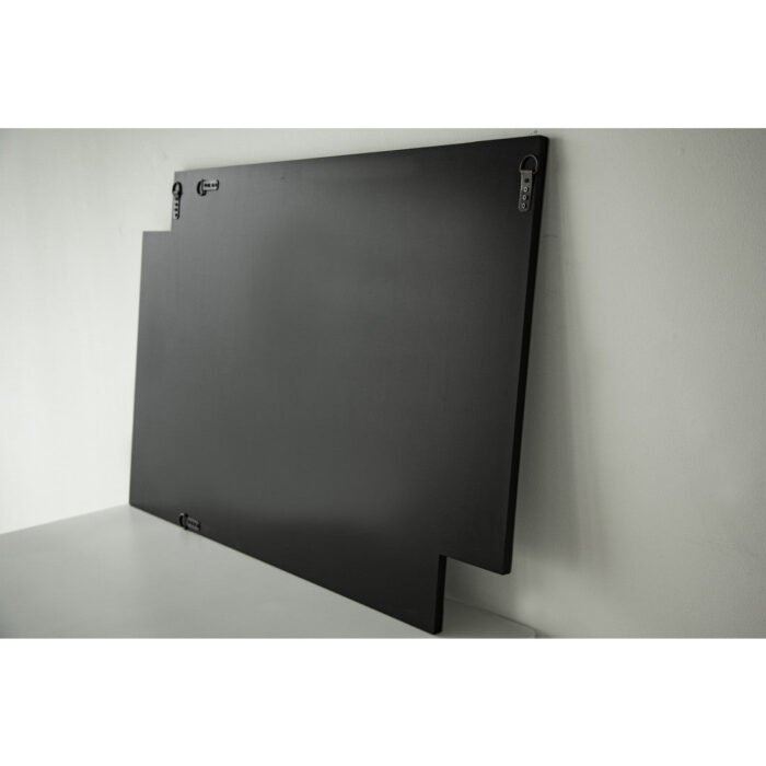 miroir mural Argenté   130 cm x90 x  3 - Meublei
