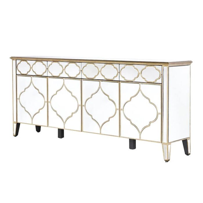 Buffet miroir vénitien avec 4 portes ou 3 portes - Meublei