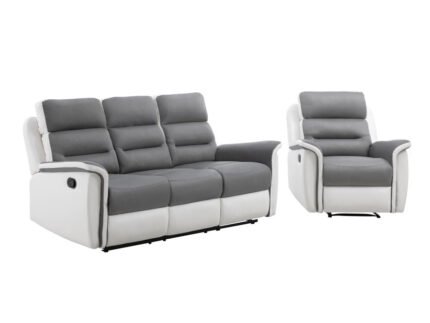 PACK Canapé 9222 relax 3 places et 1 fauteuil - Meublei